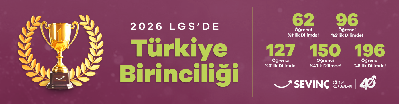 Sevinç öğrencilerinin sınav başarısı